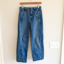 Load image into Gallery viewer, Madewell Tapered Denim Trousers High Rise Casual Jeans Blue 25