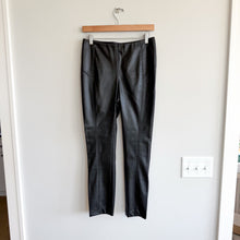 Load image into Gallery viewer, Peace Of Cloth Chantal High Rise Leather Leggings Black XS