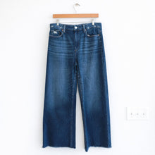 Load image into Gallery viewer, Paige Anessa Ultra High Waisted Wide Leg Ankle Jeans Medium Wash Blue 32