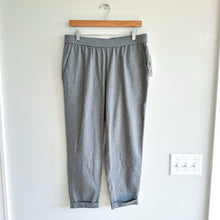 Load image into Gallery viewer, Eileen Fisher Moon Cuffed Hem High Rise Cropped Pants Gray M NWT