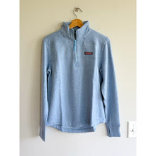 Load image into Gallery viewer, Vineyard Vines Dreamcloth Relaxed Shep 1/4 Zip Sweatshirt Blue S NWT