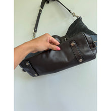 Load image into Gallery viewer, Coach Ashley Signature Sateen Dual Handle Leather Trim Shoulder Bag