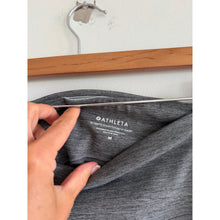 Load image into Gallery viewer, Athleta Ultimate Stash 9" High Rise Pull On Activewear Shorts Gray M