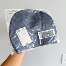 Load image into Gallery viewer, Barefoot Dreams CozyChic Lite Confetti Knit Beanie Hat Deep Sea Blue OS NWT