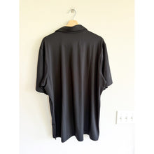 Load image into Gallery viewer, Fairway & Greene Tournament Solid Tech Short Sleeve Polo Shirt Black XL NWT