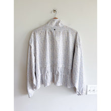 Load image into Gallery viewer, Calia Layered Lightweight Geometric Pattern Golf Activewear Jacket White XL