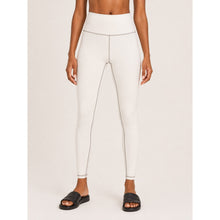 Load image into Gallery viewer, WEWOREWHAT Corset High-Rise Leggings in Ivory XS