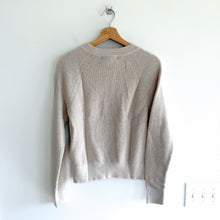 Load image into Gallery viewer, Treasure & Bond Crew Neck Knit Pullover Sweater Beige Oatmeal S NWT
