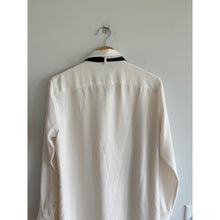 Load image into Gallery viewer, Lauren Ralph Lauren Georgette Tie Neck Casual Mini Shirt Dress White 8