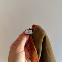 Load image into Gallery viewer, Vintage Japanese Vermilion Silk Fukuro Obi Sash