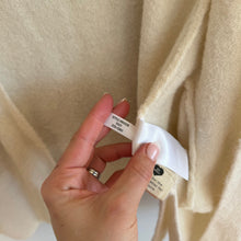 Load image into Gallery viewer, Madewell Cozy Walker Merino Wool Cardigan Sweater Cream XS