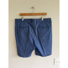 Load image into Gallery viewer, Johnnie-O Cotton Blend Welt Pockets Chino Shorts Blue 38