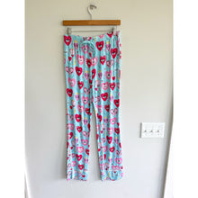 Load image into Gallery viewer, Posh Peanut Sweet Fiona Collection Evil Eye Luxe Pajama Pant Set Blue Pink S