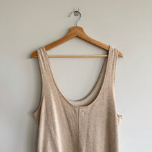 Load image into Gallery viewer, Jackson Rowe Jane Sleeveless Scoop Neck Straight Leg Overall Cream L