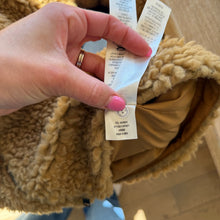 Load image into Gallery viewer, Patagonia Worn Wear Dusty Mesa Zip Up Sherpa Parka Jacket Brown M