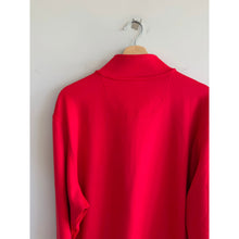 Load image into Gallery viewer, Fairway & Greene Caves Mock Neck Quarter-Zip Pullover Sweatshirt Red XL