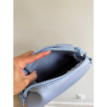 Load image into Gallery viewer, Dagne Dover Zip Closure Lightweight Hunter Neoprene Toiletry Bag Blue