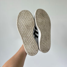 Load image into Gallery viewer, Adidas Grand Court Lace Up Leather Low Top Sneakers White Black 7.5