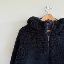 Load image into Gallery viewer, Alo Yoga Streetside 1/2 Zip Sherpa Fleece Pullover Hoodie Sweatshirt Navy L
