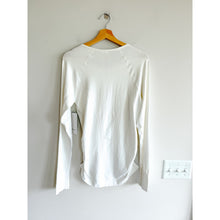 Load image into Gallery viewer, Athleta Speedlight Seamless Long Sleeve Activewear Top Bright White L NWT