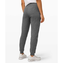Load image into Gallery viewer, Lululemon Warm Down Jogger II Pant in Heathered Speckled Black 4