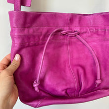 Load image into Gallery viewer, Rock Pepper Scissors Leather Crossbody Bag Pink NWT