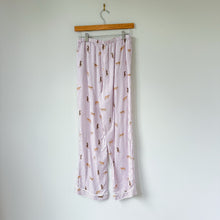 Load image into Gallery viewer, Rails Luna Pajama Set in Rose Stripe Cats S