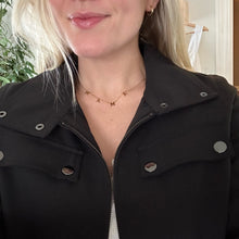 Load image into Gallery viewer, Metro x Kristen Blake Trench Coat Black M