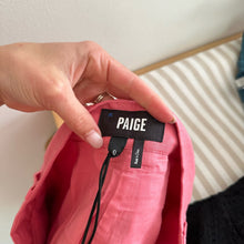 Load image into Gallery viewer, PAIGE Andie High Rise Pleated Short Pink-Dusty Bubblegum 0