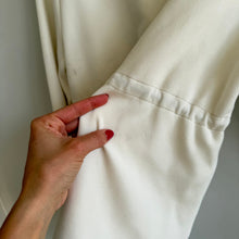 Load image into Gallery viewer, Varley Arcola Mock Neck Pullover Oversized Cinched Waist Sweatshirt Cream M