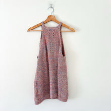 Load image into Gallery viewer, Anthropologie Sleeveless Multicolor Knit Halter Tank Top S
