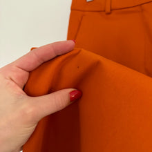 Load image into Gallery viewer, MaxMara Pegno Straight-Leg Trousers Orange 4 $595