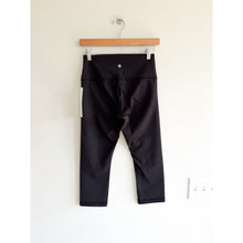 Load image into Gallery viewer, Lululemon Wunder Under Crop Full-On Luon 21" Activewear Leggings 8 Black NWT