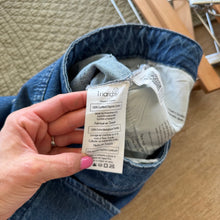 Load image into Gallery viewer, Triarchy Organic Cotton Denim Ms Fonda High Rise Wide Leg Jeans Blue 29