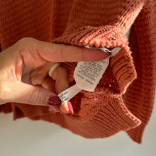 Load image into Gallery viewer, Madewell Breezeway Open-Knit V-Neck Pullover Sweater Pink XXS