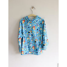 Load image into Gallery viewer, RSVLTS Bluey Beach Day Print Pullover Preschooler Performance Hoodie Blue 5T NWT