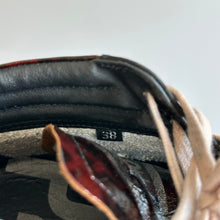 Load image into Gallery viewer, P448 Skate Tortoiseshell Print High Top Sneakers 38