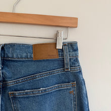 Load image into Gallery viewer, Madewell The Perfect Vintage Straight High Rise Jeans Medium Wash Blue 26