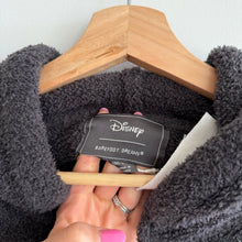 Load image into Gallery viewer, Disney Mickey Mouse x Barefoot Dreams CozyChic Hooded Poncho Gray One Size NWT