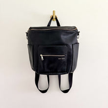 Load image into Gallery viewer, Fawn Design Zip-Around Convertible Backpack Black