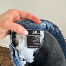 Load image into Gallery viewer, Kut From The Kloth High Rise Distressed Button Fly Jeans Blue 0