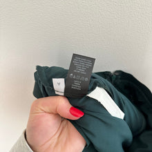 Load image into Gallery viewer, Ann Taylor Lace Knee-Length High Rise Fringe Hem Pencil Skirt Green 2