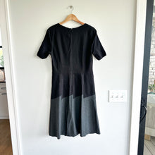 Load image into Gallery viewer, Elie Tahari Maria Colorblock Stretch Dress Black 10