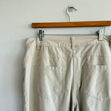 Load image into Gallery viewer, Lululemon City Sleek Utilitech Extra Wide Leg Pants Bone 32