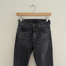 Load image into Gallery viewer, Citizens of Humanity Rocket Ankle Mid Rise Skinny Jeans Black 25