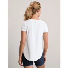 Load image into Gallery viewer, Beyond Yoga Featherweight On The Down Short Sleeve Activewear Top White XL NWT