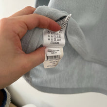 Load image into Gallery viewer, BCBGMAXAZRIA Merino Wool Blend Crew Neck Pullover Sweater Blue M