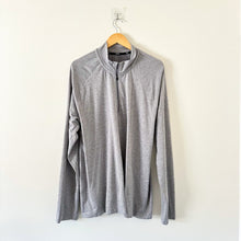Load image into Gallery viewer, Rhone 1/4 Zip Pullover Long Sleeve Mock Neck Outdoor Activewear Shirt Gray L