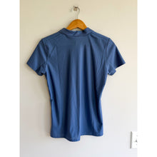 Load image into Gallery viewer, KJUS Signe Short Sleeve Activewear Golf Polo Shirt Blue 36 NWT