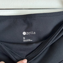 Load image into Gallery viewer, Zella Gossip Ankle Zip Mesh Hem Leggings Black S